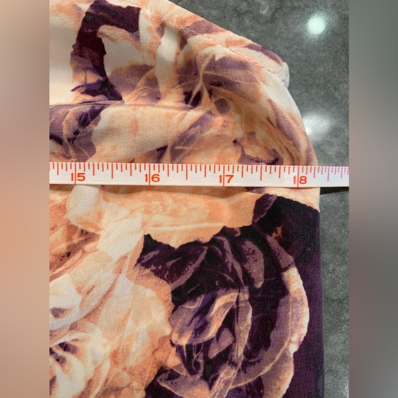 CYNTHIA ROWLEY 💯 silk floral tank top - Picture 5 of 6